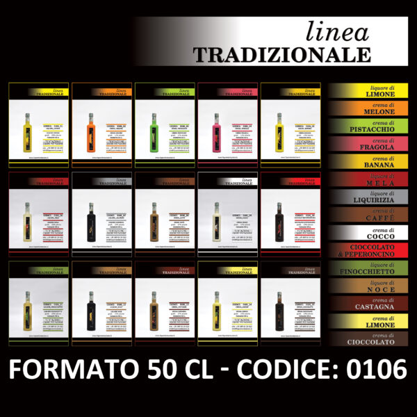 Linea Tradizionale Cod. 0106 F.to 50cl