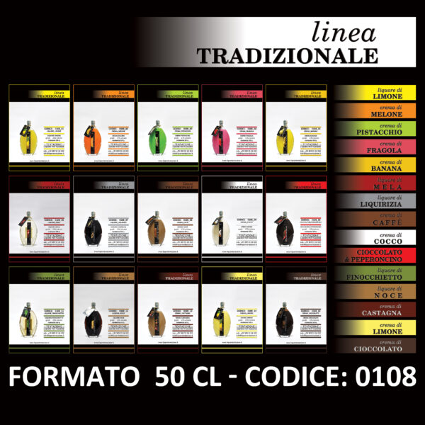 Linea Tradizionale Cod. 0108 F.to 50cl